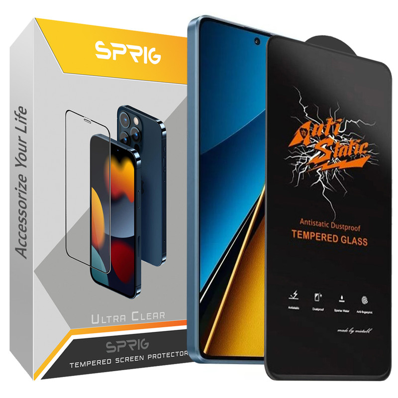 محافظ صفحه نمایش اسپریگ مدل Antistatic_MTB مناسب برای گوشی موبایل شیائومی Poco X7 Pro