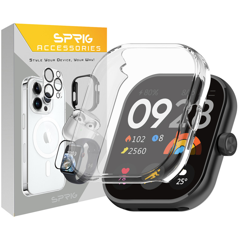 کاور اسپریگ مدل Jelly Protective مناسب برای ساعت هوشمند شیائومی Redmi Watch 5