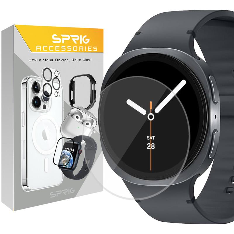 محافظ صفحه نمایش اسپریگ مدل SH-SPG مناسب برای ساعت هوشمند سامسونگ Galaxy Watch 8 44mm