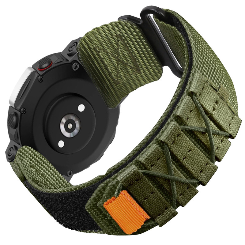 بند اسپریگ مدل Nylon Outdoor TRX مناسب برای ساعت هوشمند امیزفیت Trex 2