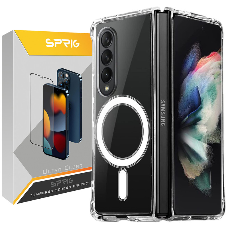 کاور اسپریگ مدل Clear Magsafe مناسب برای گوشی موبایل سامسونگ Galaxy Z Fold 4