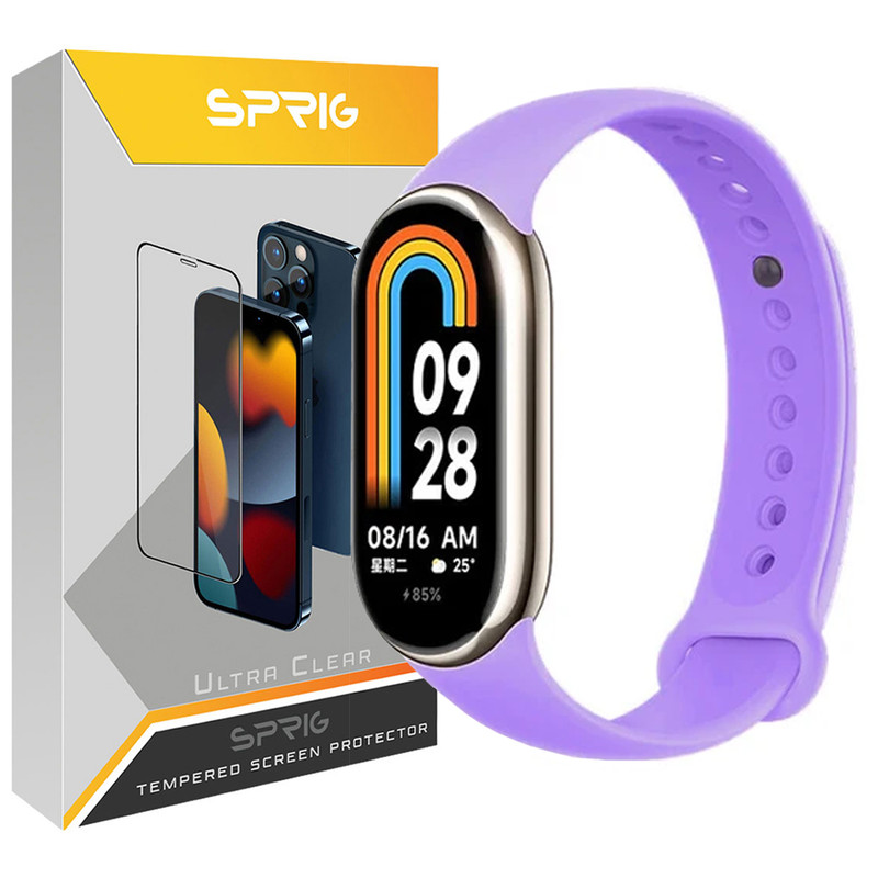 بند اسپریگ مدل Sic مناسب برای ساعت هوشمند شیائومی Mi Band 8