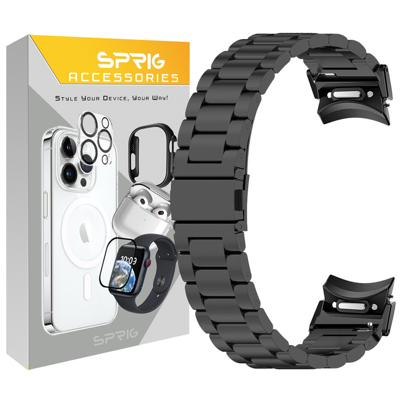 بند اسپریگ مدل 3Bead ORG مناسب برای ساعت هوشمند سامسونگ Galaxy Watch 4/5/6/7/FE size 40/43/44/46/47mm 