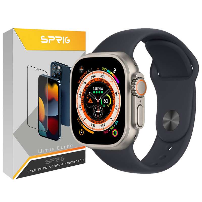 بند اسپریگ مدل Silicon مناسب برای ساعت هوشمند گرین لاین Ultra 49mm / Ultra Active 49mm