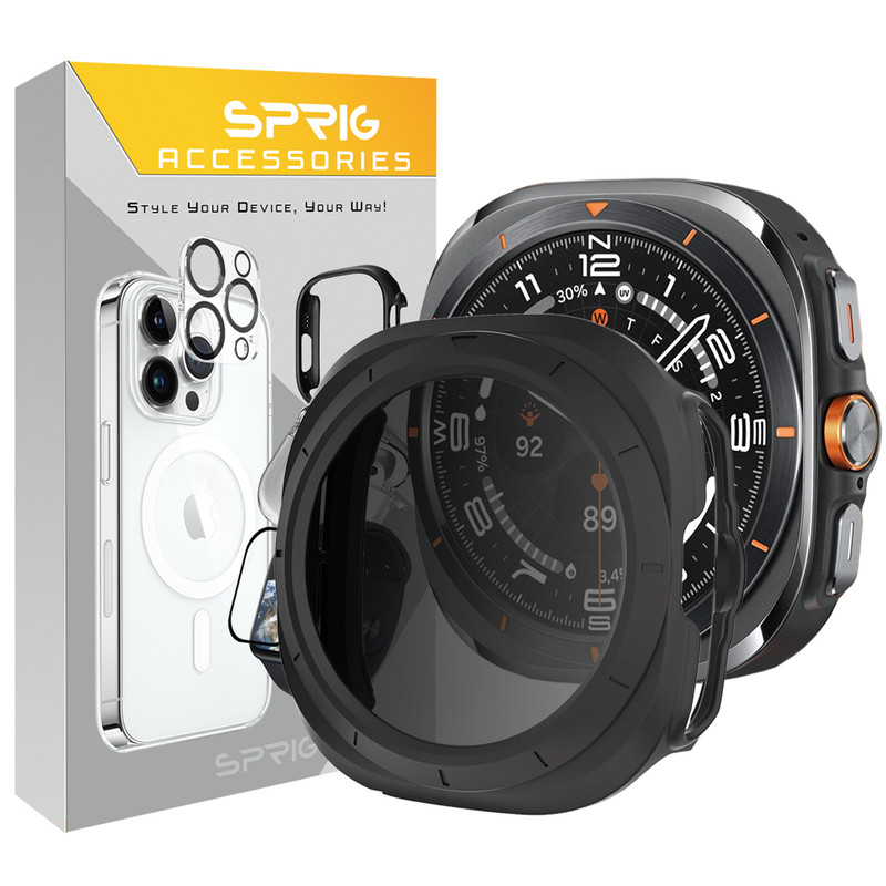 کاور اسپریگ مدل Privacy Guard مناسب برای ساعت هوشمند سامسونگ Galaxy Watch Ultra 47mm 