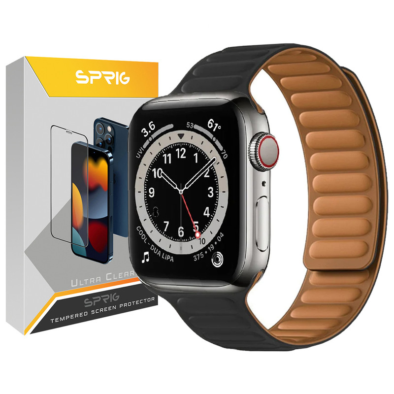 بند اسپریگ مدل MAGNETIC LOOP مناسب برای اپل واچ 42 / 44 / 45 / 49 میلی متر