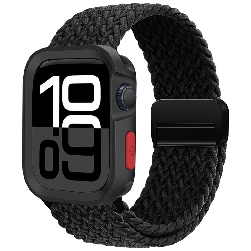 بند اسپریگ مدل Braided MG Amizze مناسب برای اپل واچ Ultra / Ultra 2 49mm به همراه کاور