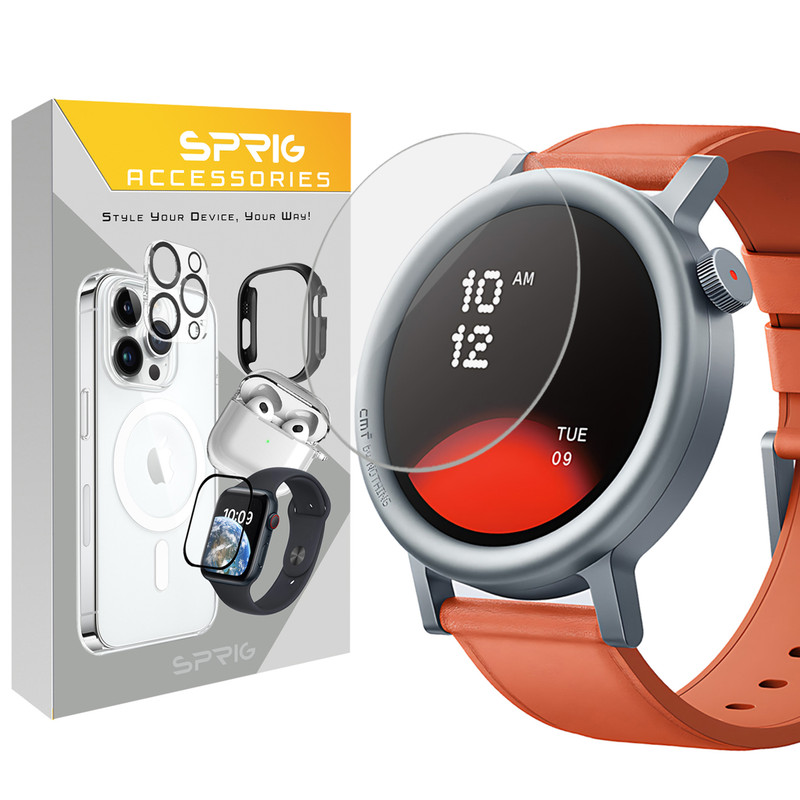 محافظ صفحه نمایش اسپریگ مدل SH-SPG مناسب برای ساعت هوشمند ناتینگ CMF Watch Pro 2