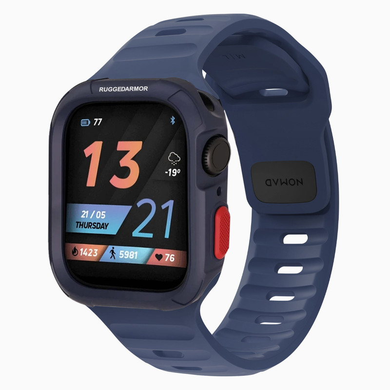 بند اسپریگ مدل Spig Rugged Armor مناسب برای اپل واچ سری 4/5/6/Se سایز 40 mm به همراه کاور