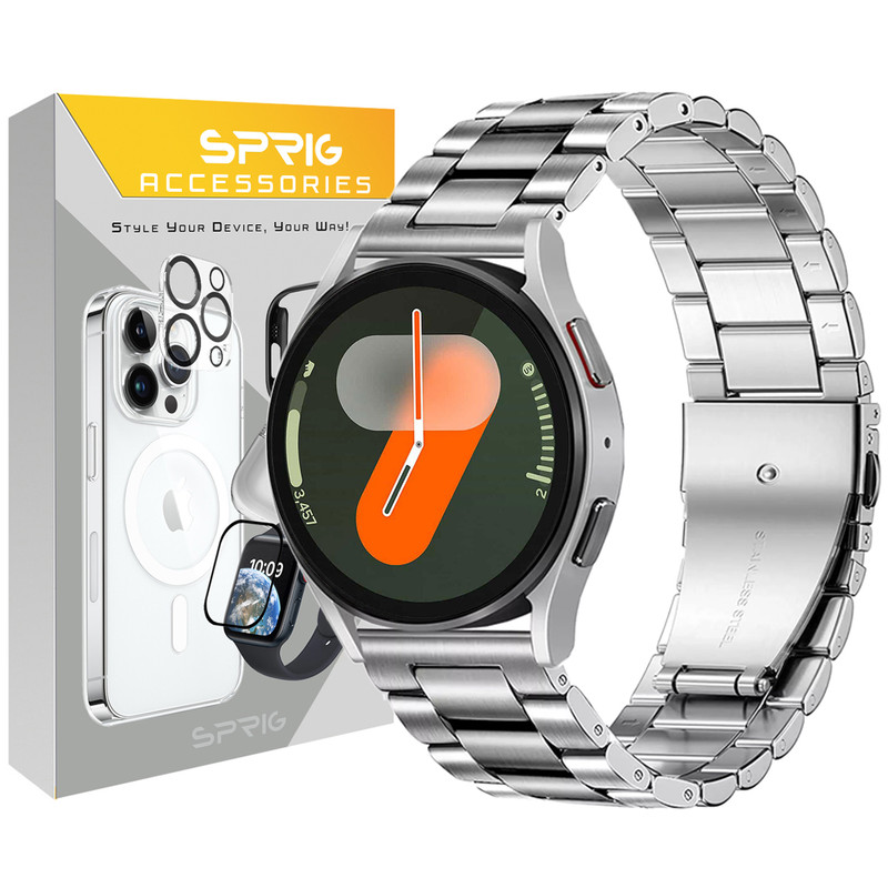 بند اسپریگ مدل 3bead مناسب برای ساعت هوشمند سامسونگ Galaxy Watch 6 Classic 43mm