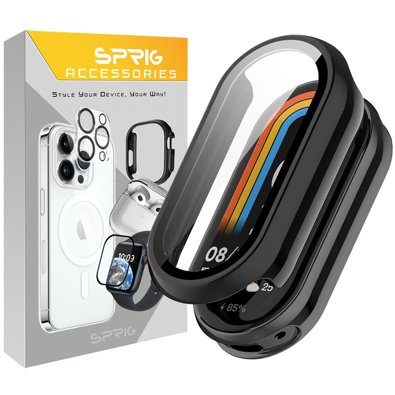 کاور اسپریگ مدل Hard Protection مناسب برای ساعت هوشمند شیائومی Mi band 8