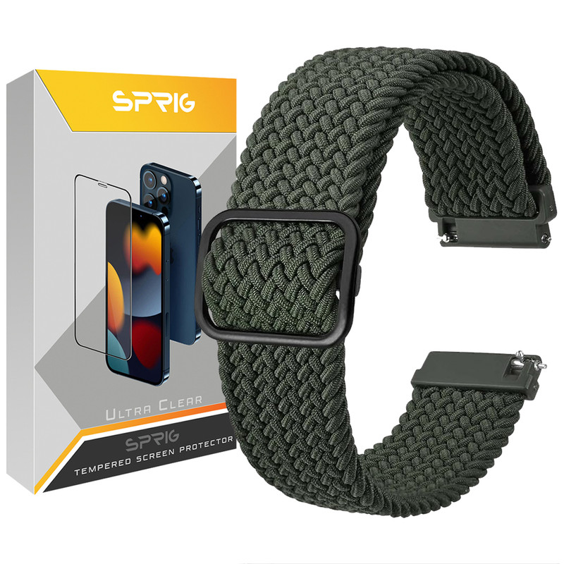 بند اسپریگ مدل Braided Loop TW مناسب برای ساعت هوشمند کیو سی وای GTC
