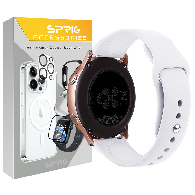 بند اسپریگ مدل SIC مناسب برای ساعت هوشمند سامسونگ Galaxy Watch 5 40mm / Watch 5 44mm / Watch 5 Pro 45mm
