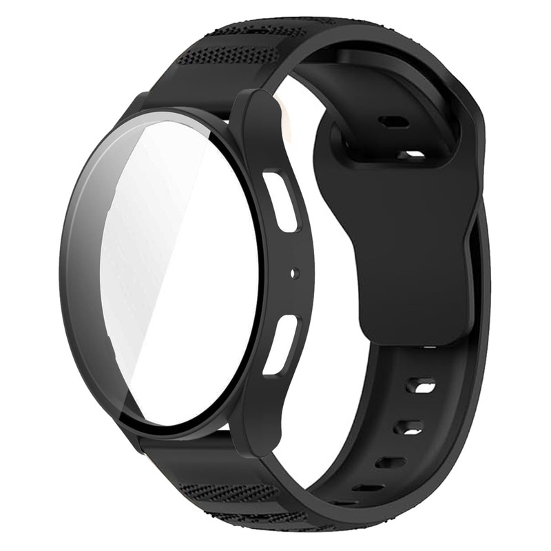 بند اسپریگ مدل Spig Sport Guard مناسب برای ساعت هوشمند سامسونگ Galaxy Watch 4 40mm به همراه کاور