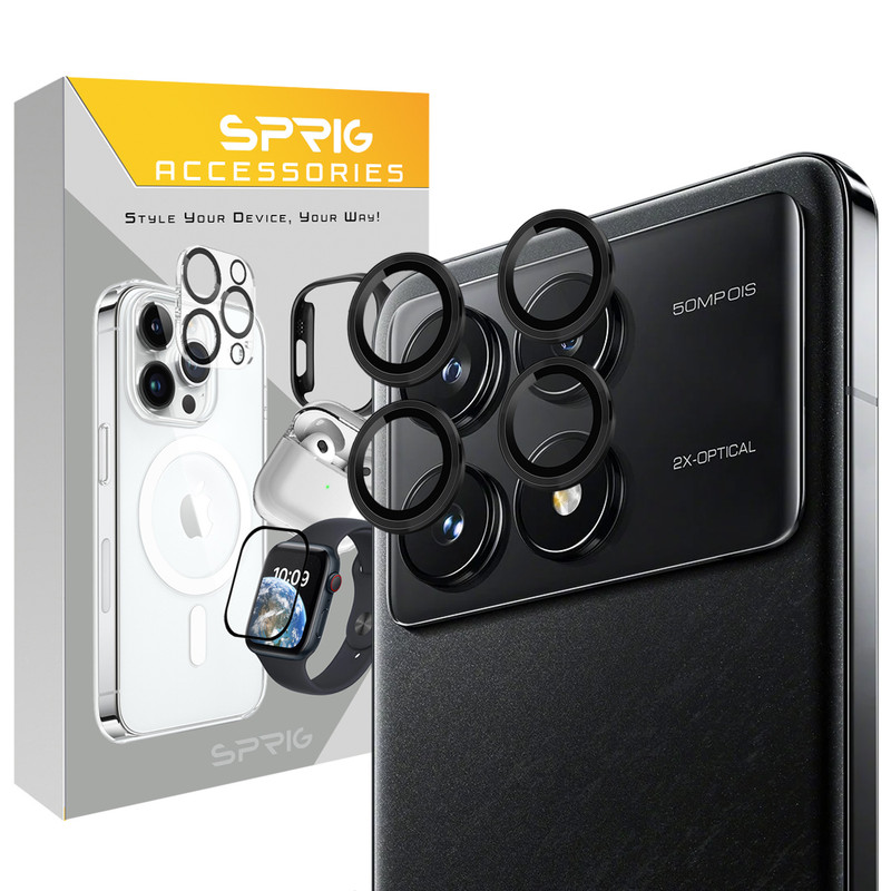 محافظ لنز دوربین اسپریگ مدل Ring Metal مناسب برای گوشی موبایل شیائومی Redmi K70 / K70 pro
