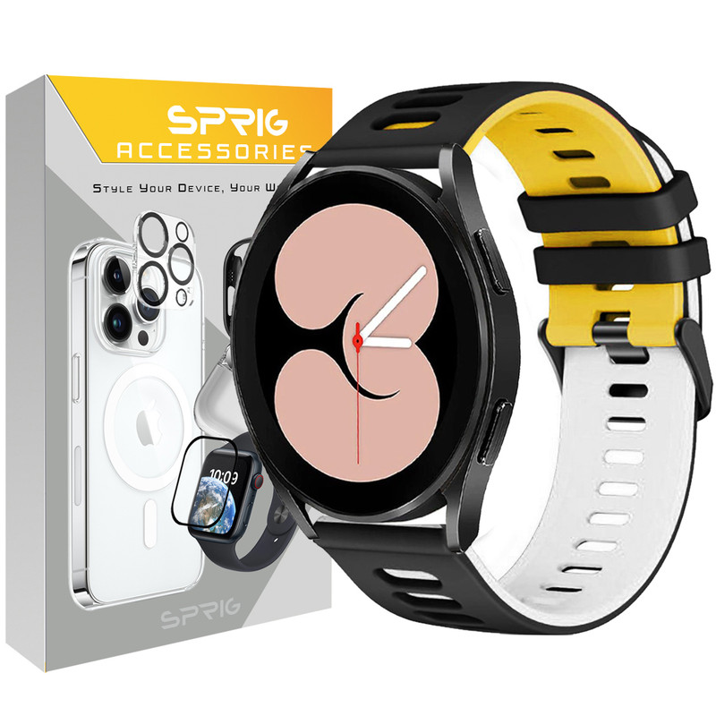 بند اسپریگ مدل Hike Mix مناسب برای ساعت هوشمند سامسونگ Galaxy Watch 6 40mm / watch 6 44mm / Watch 6 Classic 43mm / Watch 6 Classic 47mm