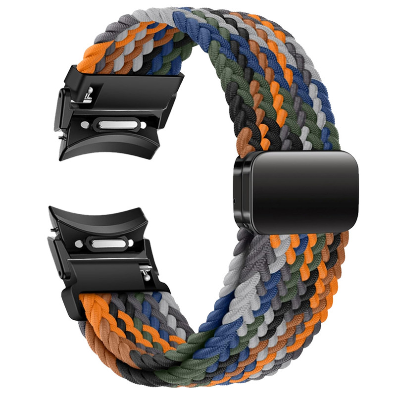 بند اسپریگ مدل Braided SL Magnet ORG مناسب برای ساعت هوشمند سامسونگ Galaxy Watch 7 44mm 