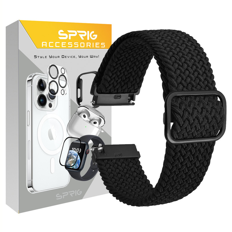 بند اسپریگ مدل Solo Braid TW مناسب برای ساعت هوشمند ایمیکی SF1 / SF1E / SE1 / ST1