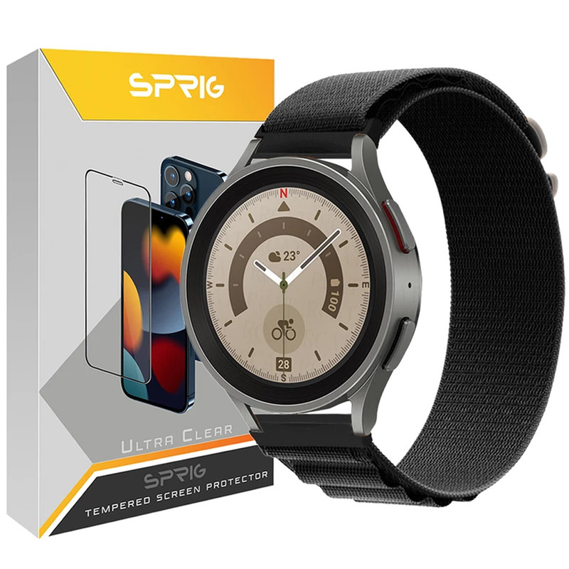 بند اسپریگ مدل Loop Alpine مناسب برای ساعت هوشمند سامسونگ Galaxy Watch 5 Pro 45mm