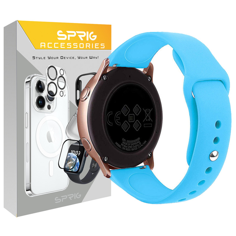بند اسپریگ مدل SIC مناسب برای ساعت هوشمند سامسونگ Galaxy Watch 6 40mm / 6 44mm / Classic 43mm / Classic 47mm