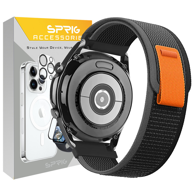 بند اسپریگ مدل Trail loop مناسب برای ساعت هوشمند سامسونگ Galaxy Watch 6 40mm / watch 6 44mm / Watch 6 Classic 43mm / Watch 6 Classic 47mm