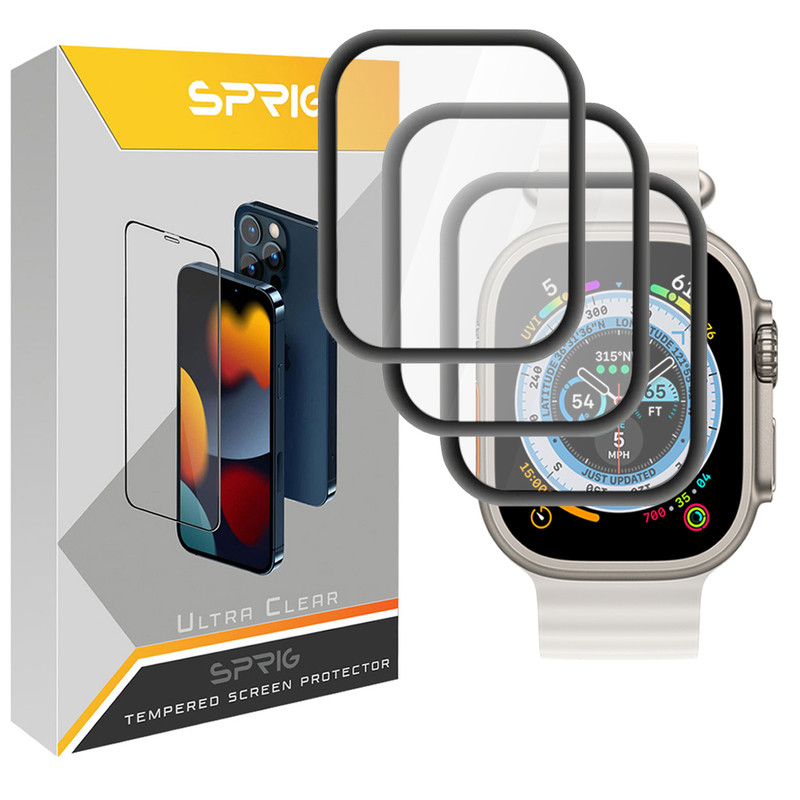 محافظ صفحه نمایش نانو اسپریگ مدل SPG مناسب برای ساعت هوشمند هاینو تکو T94 Ultra Max بسته سه عددی