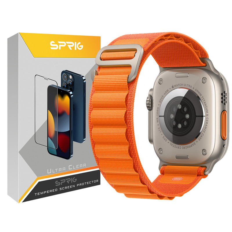 بند اسپریگ مدل Loop Alpine مناسب برای اپل واچ Series 1 Aluminum 38mm