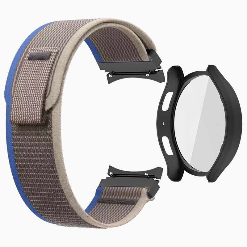 بند اسپریگ مدل Trail OG Guard مناسب برای ساعت هوشمند سامسونگ Galaxy Watch 6 44mm به همراه کاور