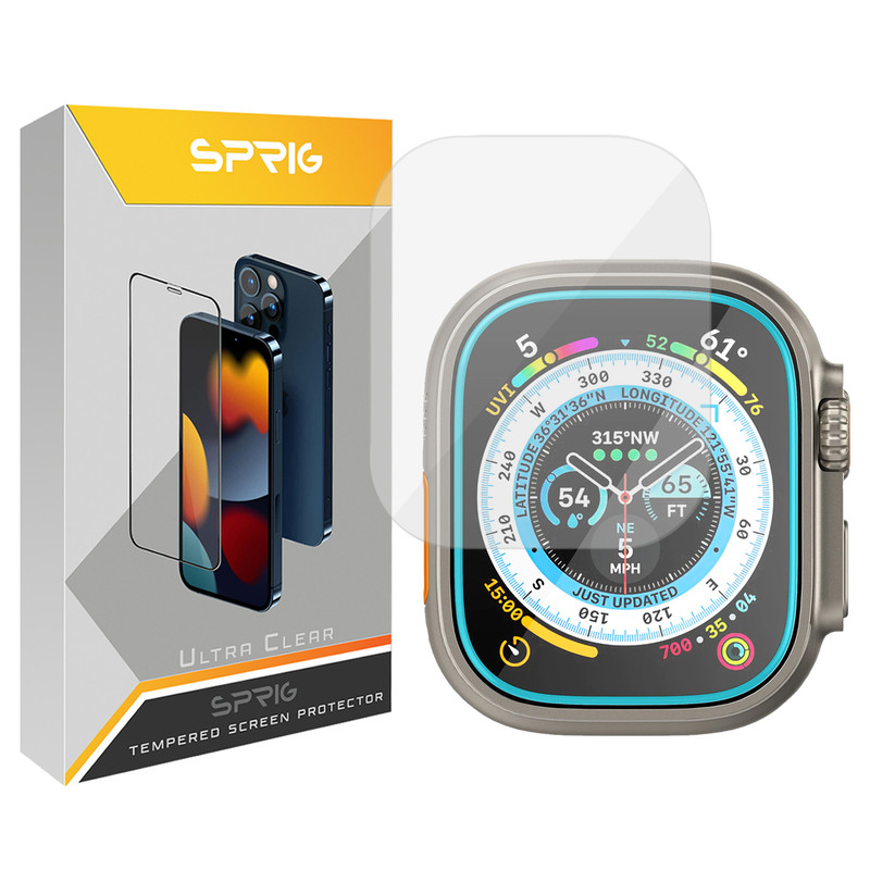 محافظ صفحه نمایش شیشه ای اسپریگ مدل SH-SPG مناسب برای ساعت هوشمند ویرفیت X8 Ultra