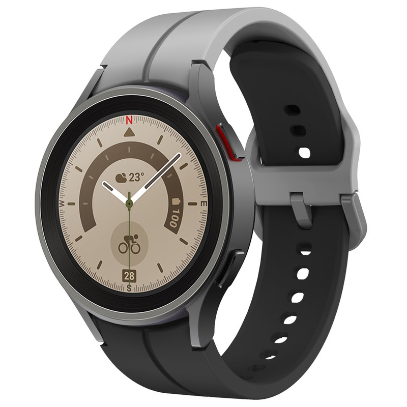 بند اسپریگ مدل Silix OG GRBK مناسب برای ساعت هوشمند سامسونگ Galaxy Watch 5 40mm / watch 5 44mm
