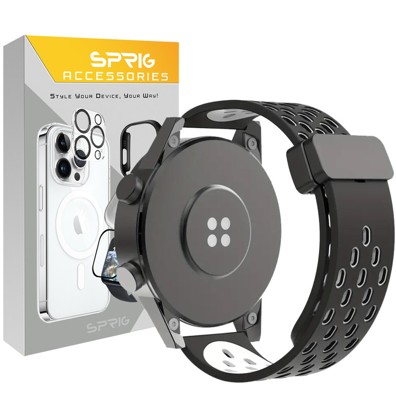 بند اسپریگ مدل Dual Color NK Magnetic TW مناسب برای ساعت هوشمند سامسونگ Galaxy Gear S3 Frontier SM-R760 / Neo R381 / Live 382