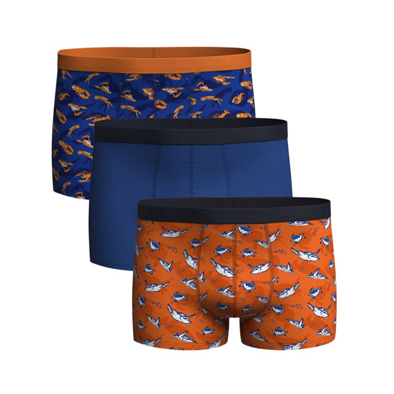 شورت پادار مردانه ال سی وایکیکی مدل S54911Z8 بسته 3 عددی