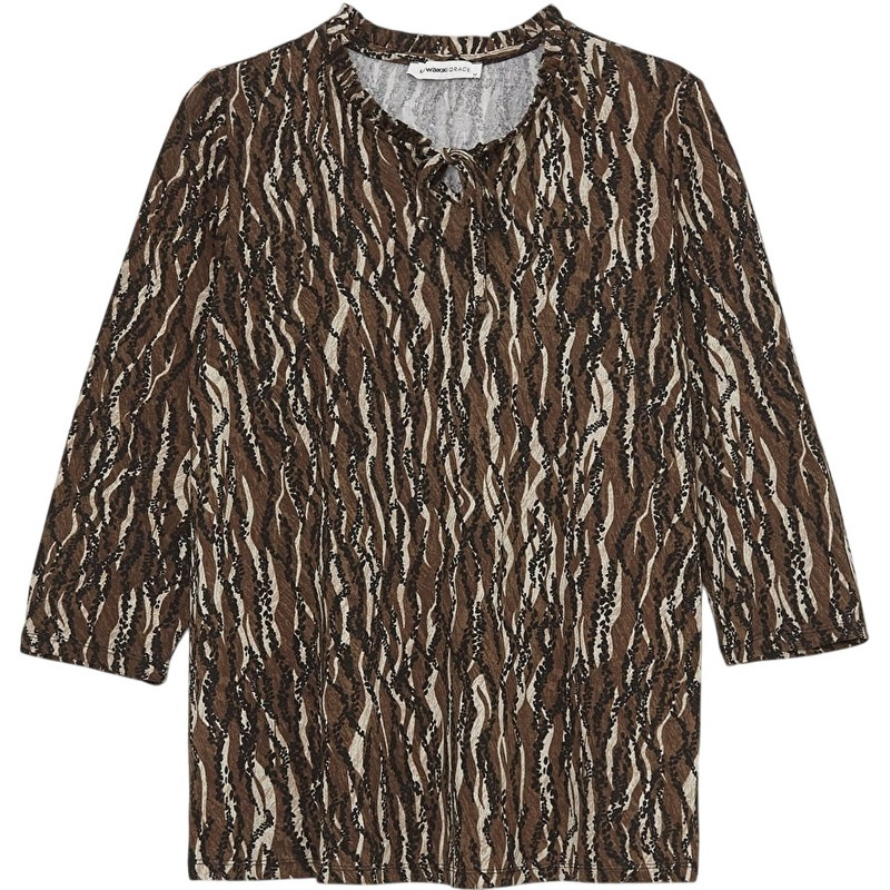 تی‌شرت آستین بلند زنانه ال سی وایکیکی مدل lokiritz