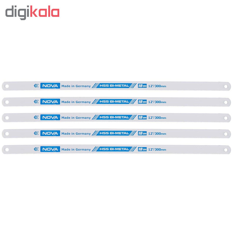 تیغ اره آهن بر نووا مدل NTB 2360 بسته 5 عددی