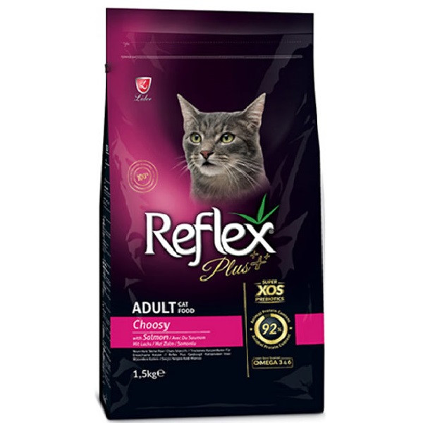غذای خشک گربه رفلکس پلاس مدل Choosy وزن 1.5 کیلوگرم