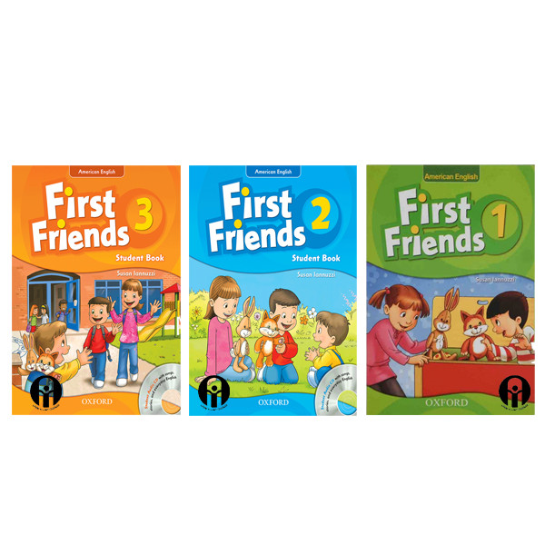 کتاب First Friends اثر Susan Lannuzzi انتشارات الوندپویان 3 جلدی
