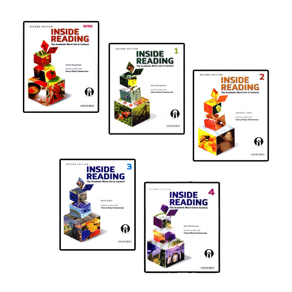 کتاب Inside Reading اثر Arline Burgmeier انتشارات الوند پویان پنج جلدی