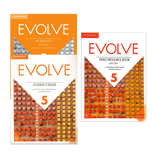 کتاب Evolve 5 و Video Resource Book Evolve 5 اثر Leslie Anne Hendra و Mark Ibboston و Kathryn O'Dell انتشارات دانشگاه کمبریج 3 جلدی
