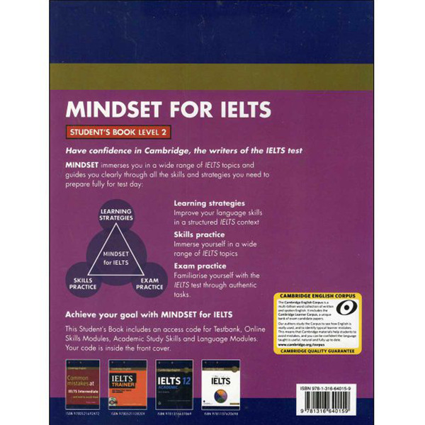 کتاب MINDSET FOR IELTS 2 اثر جمعی از نویسندگان انتشارات اشتیاق نور