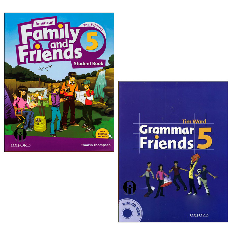 کتاب Family and Friends 5 اثر Tamzin Thompson And Tim Ward انتشارات الوندپویان دو جلدی