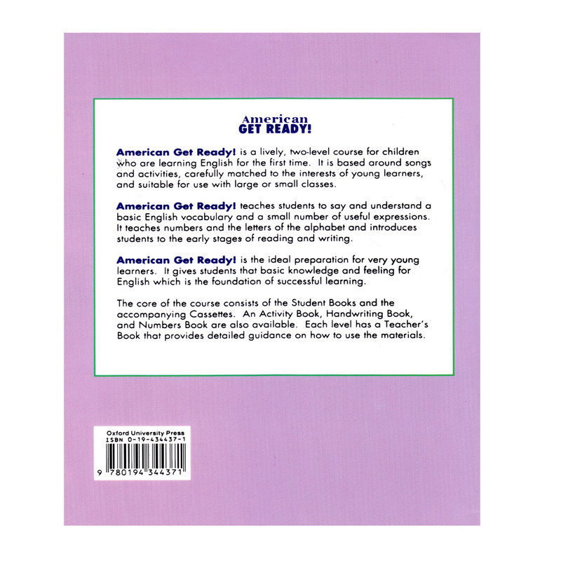 کتاب American Get Ready 2 اثر Felicity Hopkins انتشارات الوندپویان