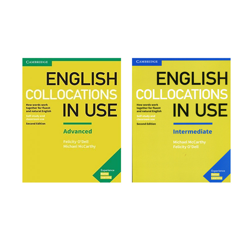 کتاب English Collocations In Use اثر Felicity O Dell And Michael Mccarthy انتشارات Cambridge دوجلدی