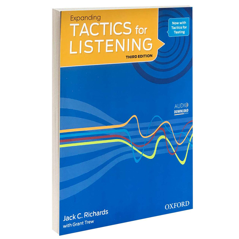 کتاب TACTICS for LISTENING Expanding اثر Jack C. Richards and Grant Trew انتشارات Oxford