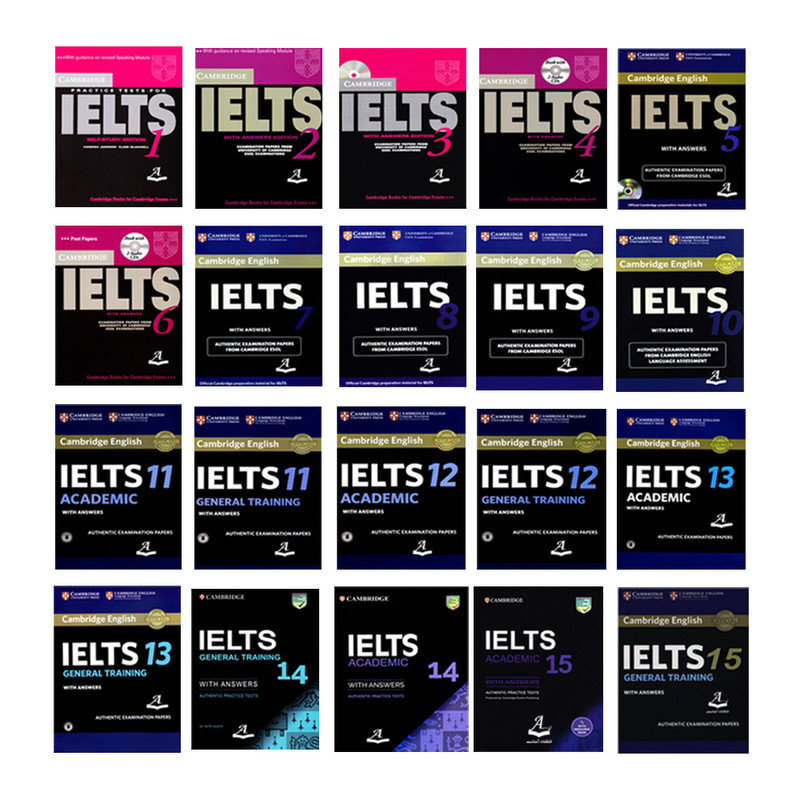 کتاب IELTS Academic Cambridge اثر جمعی از نویسندگان انتشارات آرماندیس 20 جلدی