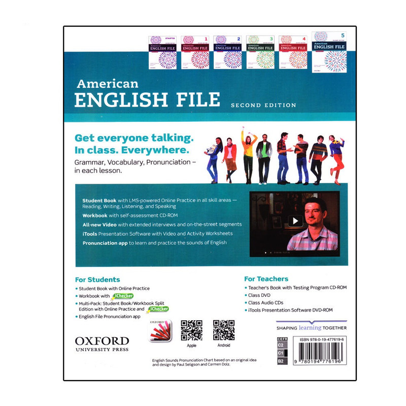 کتاب American English File 5 اثر جمعی از نویسندگان انتشارات الوندپویان