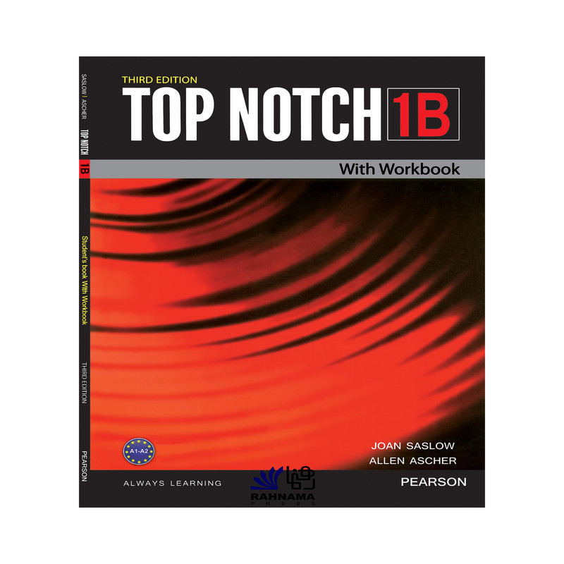 کتاب TOP NOTCH 1B اثر joan saslow and allen ascher انتشارات رهنما