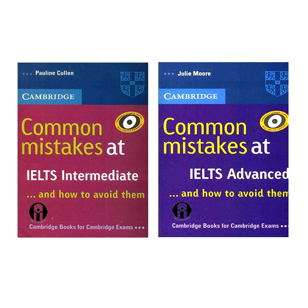  کتاب Common mistakes at IELTS اثر pauline cullen And Julie Moore انتشارات الوندپویان دو جلدی