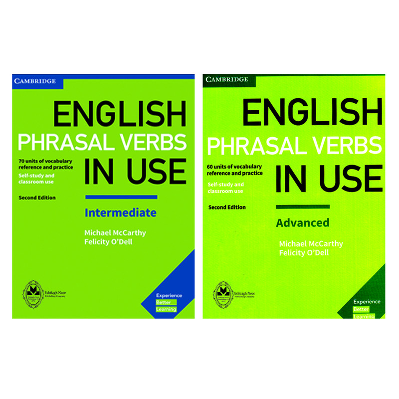کتاب English Phrasal Verbs In Use اثر Michael Mccarthy And Felicity O`dell انتشارات اشتیاق نور دو جلدی