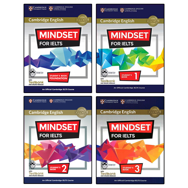 کتاب Cambridge English Mindset For IELTS اثر جمعی از نویسندگان انتشارات اشتیاق نور چهارجلدی