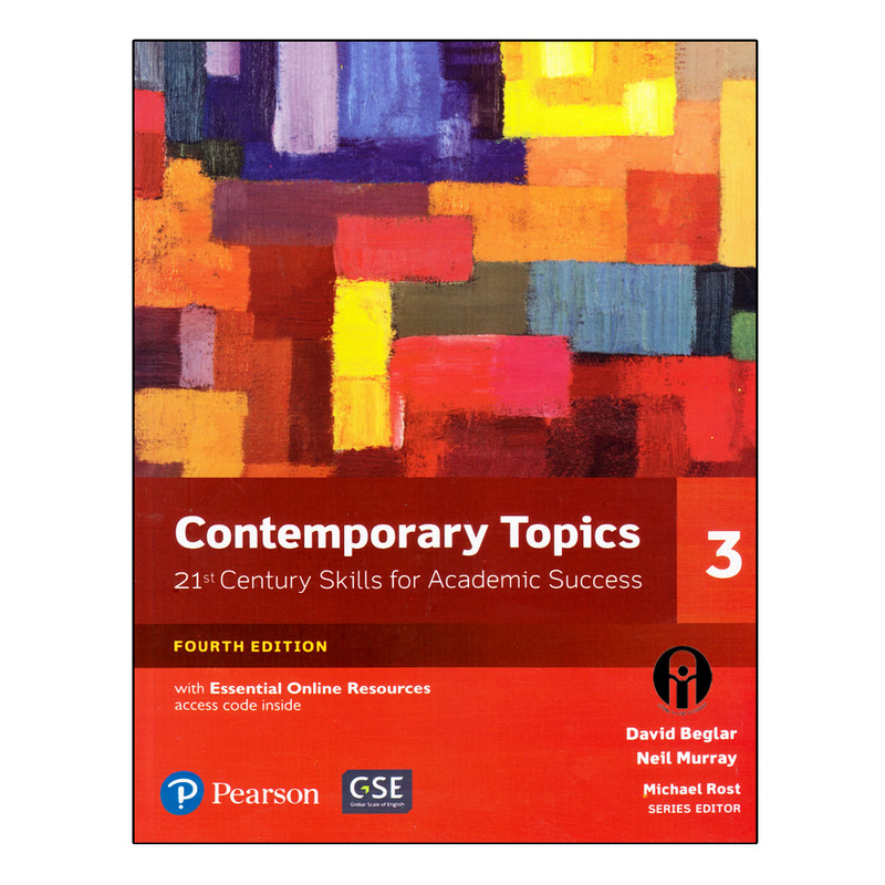 کتاب Contemporary Topics 3 اثر جمعی از نویسندگان انتشارات الوندپویان